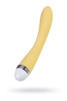 vibrator flovetta by toyfa calla, silicone, yellow, 22 cm