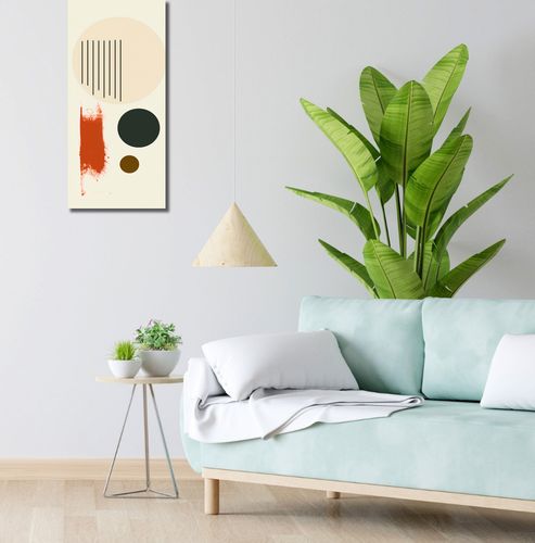 Obraz 30x70cm Symetryczna Struna na Arena.pl