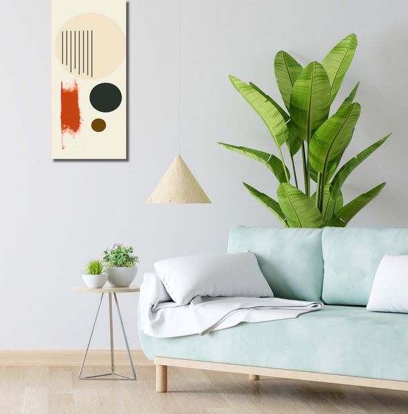 Obraz 30x70cm Symetryczna Struna zdjęcie 2