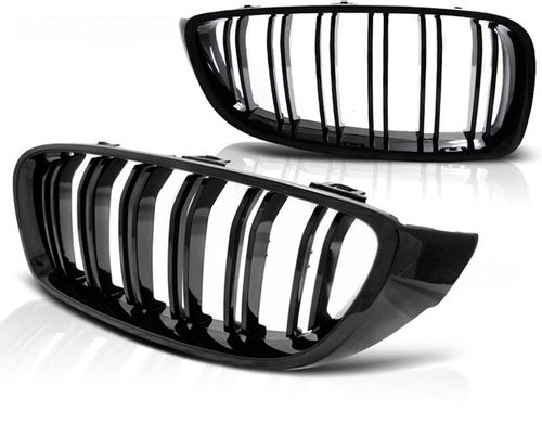 GRILL NERKI BMW 4 F32 F33 F36 13- M4 LOOK BLACK na Arena.pl