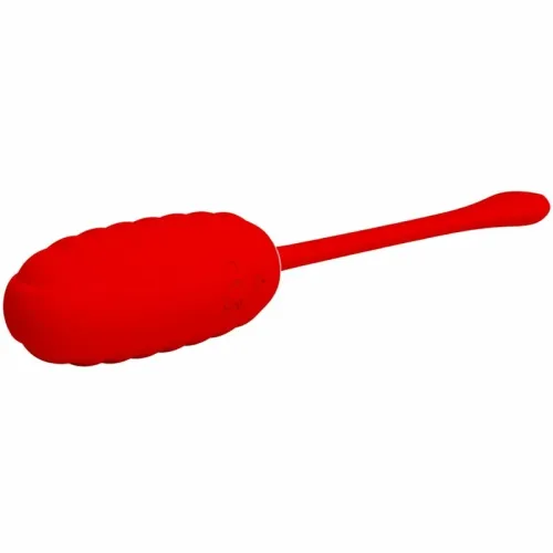 pretty love kirk bezprzewodowe jajko wibrujące 12 trybow czerwone na Arena.pl