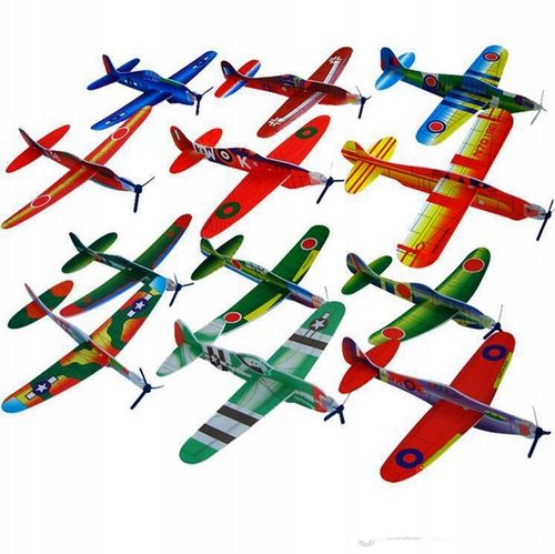 QBEST samoloty styropianowe zestaw 25 sztuk samolot styropianowy na Arena.pl