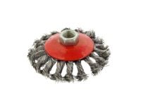 szczotka druciana boczna pleciona 100mm m14 g00605
