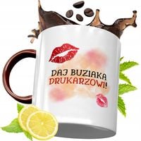 Kubek Bordowy Dla Drukarza Na Urodziny Prezent Z Nadrukiem Ze Zdjęciem