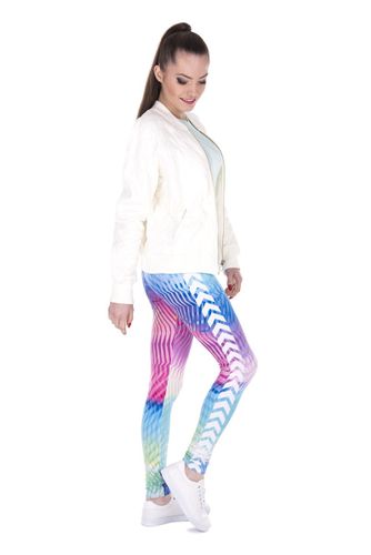LEGGINSY  WHITE ARROWS HOLOGRAPHIC na Arena.pl