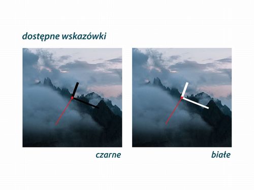 ZEGAR SZKLANY OKRĄGŁY - Góry na Arena.pl