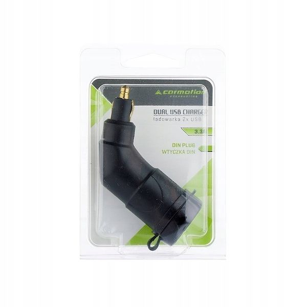 Ładowarka do motocykla - DIN BMW - 2 x USB - 3.3 A zdjęcie 2