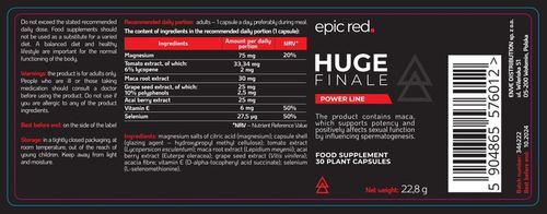 HUGE FINALE EpicRed - suplement na dłuższy seks na Arena.pl