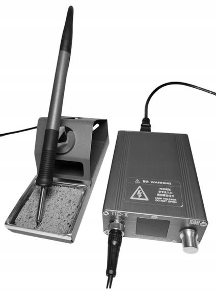 Stacja lutownicza lutownica OSS TEAM T12-X 72W na groty T12 oporowa 480st. zdjęcie 8