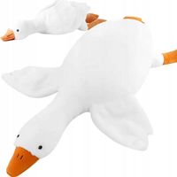 Maskotka Poduszka Pluszak Gęś Pluszowa XXXL 130Cm Przytulanka Zabawka