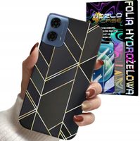 ETUI DO MOTOROLA MOTO G31 4G / G41 4G - MARMUREK GEOMETRYCZNE WZOR + FOLIA