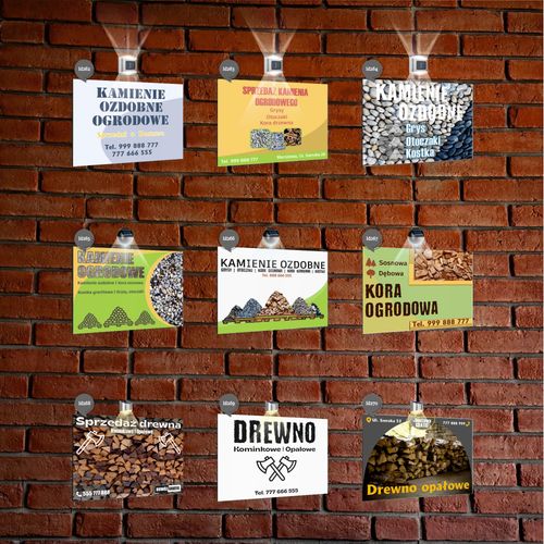 nadruk UV TABLICZKA reklamowa z lampką SZYLD 40x30 dibond SALA BANKIETOWA na Arena.pl