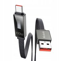 2 x Kabel USB-C Mcdodo CA-4980 z wyświetlaczem 1.2m (czarny)