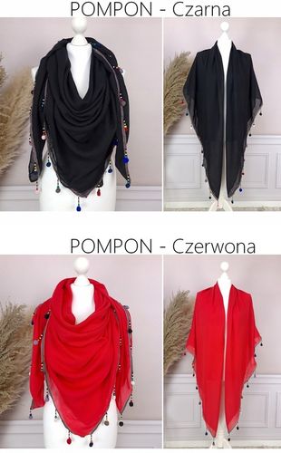 PAREO CHUSTA PLAŻOWA FRĘDZLE narzutka BOHO KOLORY na Arena.pl