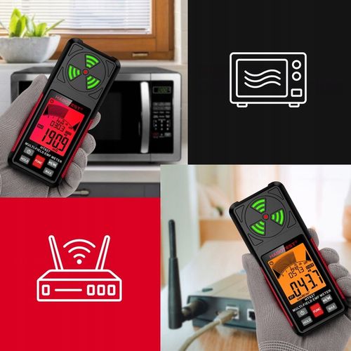 MIERNIK POLA ELEKTROMAGNETYCZNEGO EMF TESTER FAL RADIOWYCH HABOTEST HT627 na Arena.pl