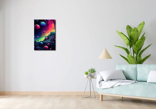 Obraz 40x60cm Kalejdoskop Galaktyk na Arena.pl