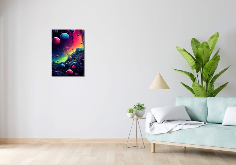 Obraz 40x60cm Kalejdoskop Galaktyk zdjęcie 2