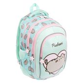 PLECAK 4-KOMOROWY PUSHEEN MINT  BPL-58 ST.MAJEWSKI