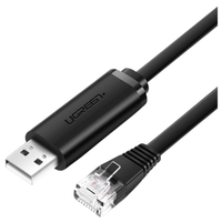 kabel konsolowy ugreen cm204, usb - rj45 do urządzeń sieciowych, 1.5m