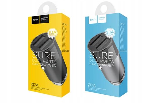 Ładowarka Samochodowa HOCO CAR FAST CHARGER 2xUSB na Arena.pl