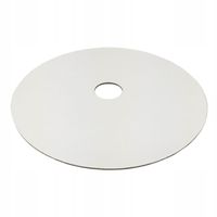 PODKŁAD POD TORT PIĘTROWY LAMINOWANY Biały z otworem 20 cm - 1szt.