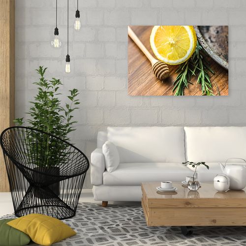 Deco Panel, Cytryna i rozmaryn 120x80 na Arena.pl