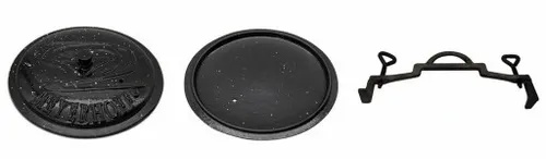 Kociołek żeliwny EMALIOWANY Meyerhoff MARMUREK 8L na Arena.pl