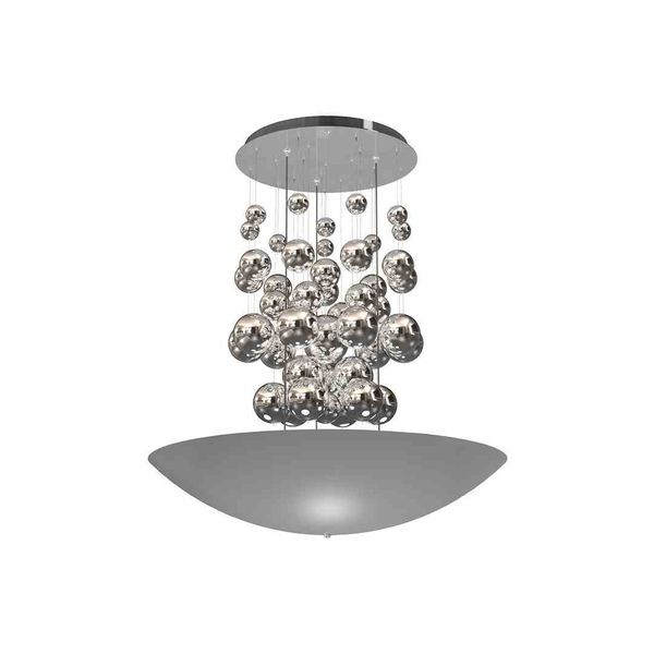 LAMPA WISZĄCA PERLA SILVER 42W LED zdjęcie 1