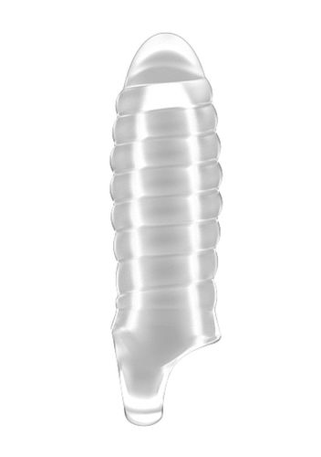 no.36 - stretchy thick penis extension - translucent na Arena.pl