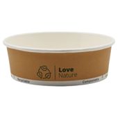 miska papier na sałatkę bowl 1300ml free kraft 50szt ln