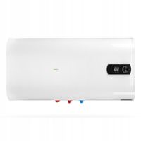 Bojler elektryczny podgrzewacz wody emaliowany 80l 2 kW, poziomy PŁASKI