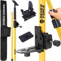 STABILNA Tyczka Statyw do Lasera Poziomicy Laserowej ROZPOROWA XL