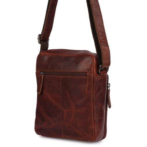 torba skórzana koniakowa amadeo iv na Arena.pl