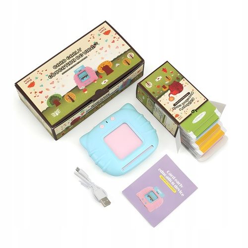 Czytnik Kart Nauka Słów Języka Angielskiego dla Dzieci 112 Kart 224 Słówek na Arena.pl