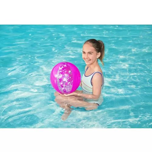 ND01_248320 Pilka dmuchana z brokatem 41cm B31050 na Arena.pl