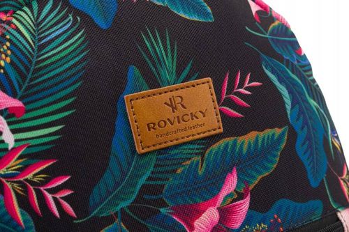 wzorzysty, miejski plecak damski - rovicky na Arena.pl