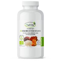 Bio Mega Mix Grzybów Witalnych 100 kapsułek Natvita