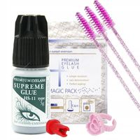 KLEJ DO PRZEDŁUŻANIA SZTUCZNYCH RZĘS SZYBKI MOCNY HS-11 5g GRATISY !