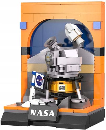 DUŻY ZESTAW KOSMICZNY KLOCKI KONSTRUKCYJNE CADA NASA WYSTAWA 1182 ELEMENTÓW na Arena.pl