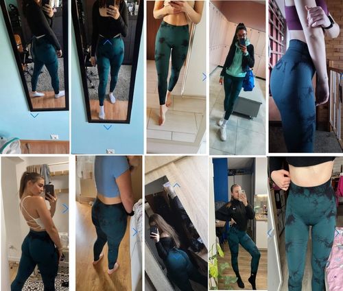 MAKSYMALNIE POWIĘKSZAJĄCE LEGGINSY PUSH UP GYM S na Arena.pl