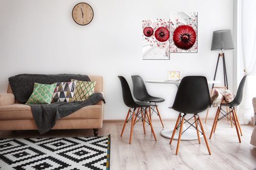 Obraz Drukowany 80X70 Czerwone Dmuchawce 5 na Arena.pl