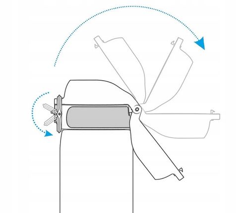 BUTELKA BIDON NA WODĘ DO SZKOŁY PRZEDSZKOLA UNICORN JEDNOROŻEC ION8 350ML na Arena.pl