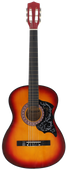Gitara klasyczna 3/4 7/8 Vintage Sunburst od 12 lat dla dzieci i dorosłych