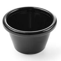zestaw miseczek ramekin 45 ml 12 szt. czarne hendi 565605