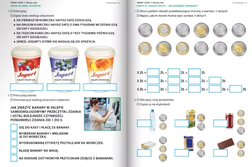 Pewny start. Poziom F. Wiosna, lato. Karty pracy na Arena.pl