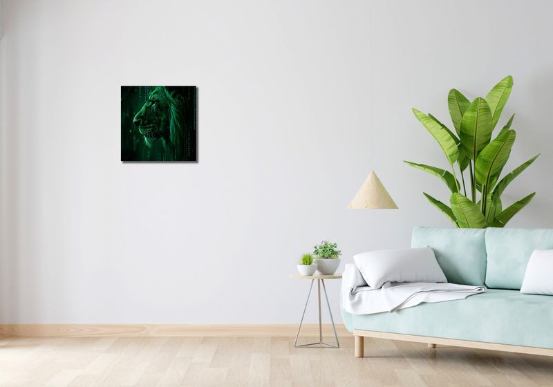 Obraz 40x40cm Kod Siły zdjęcie 2
