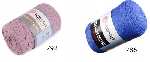 Włóczka macrame cotton kolory na Arena.pl
