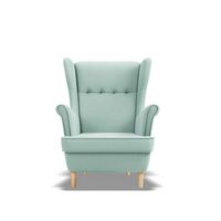 Fotel skandynawski, Myso Mini dla dzieci, 54x60x73, błękitny | TYLETEGOTU