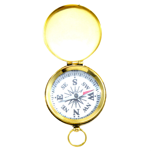 Kompas mosiężny z pokrywą NC1591 na Arena.pl