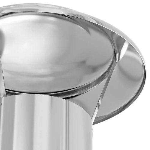 Pokrowiec na komin przeciwdeszczowy Srebrny 25 x 25 x 20 cm na Arena.pl